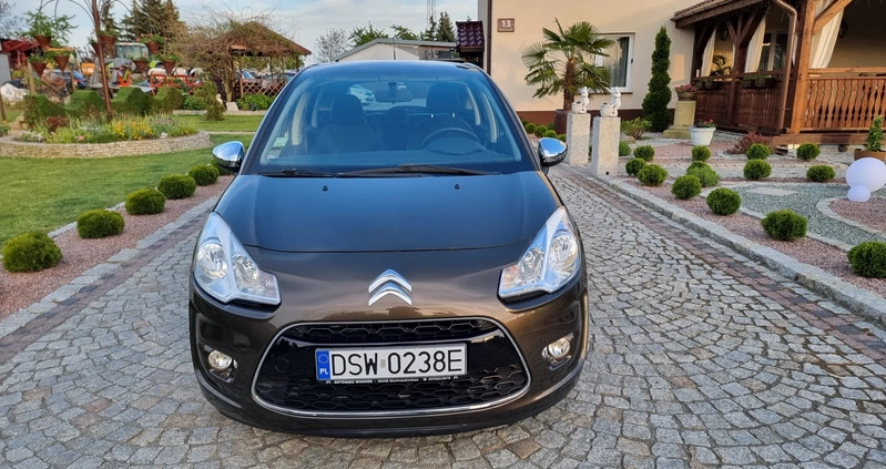 Citroen C3 cena 23800 przebieg: 123500, rok produkcji 2013 z Świdnica małe 379